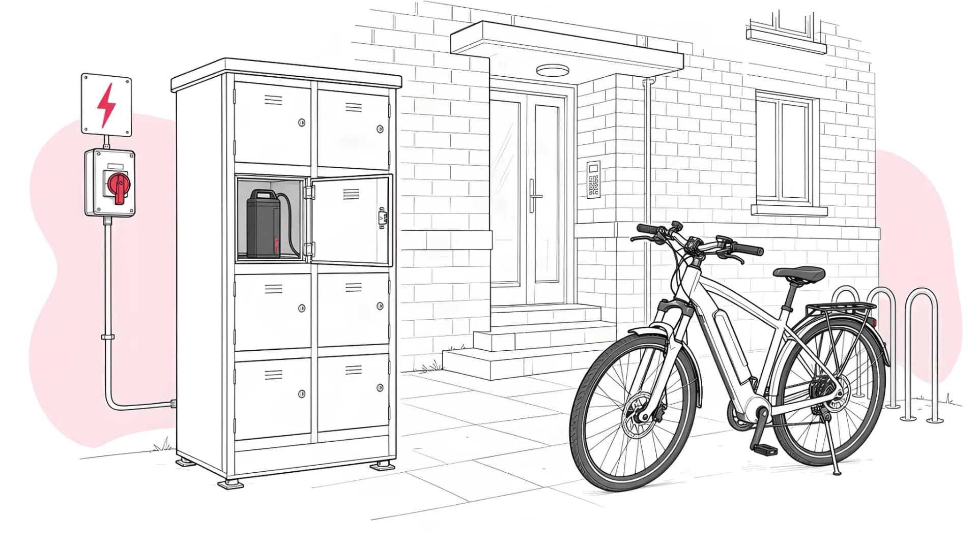 E-bike battery storage and charging regulations in the UK: what buildings and fleets must do