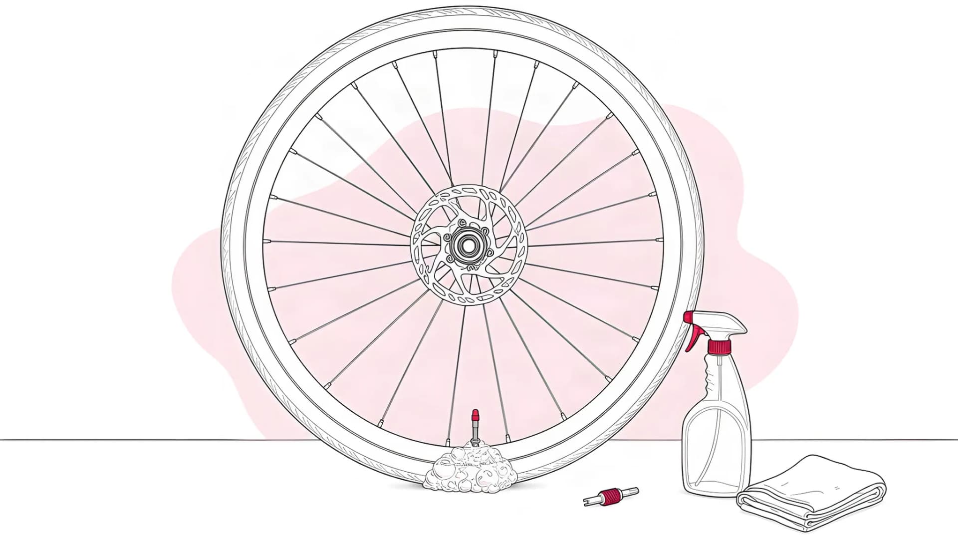 Why is my tubeless tyre losing pressure? Finding and fixing the leak